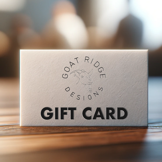 Goat Ridge Designs Gift Card