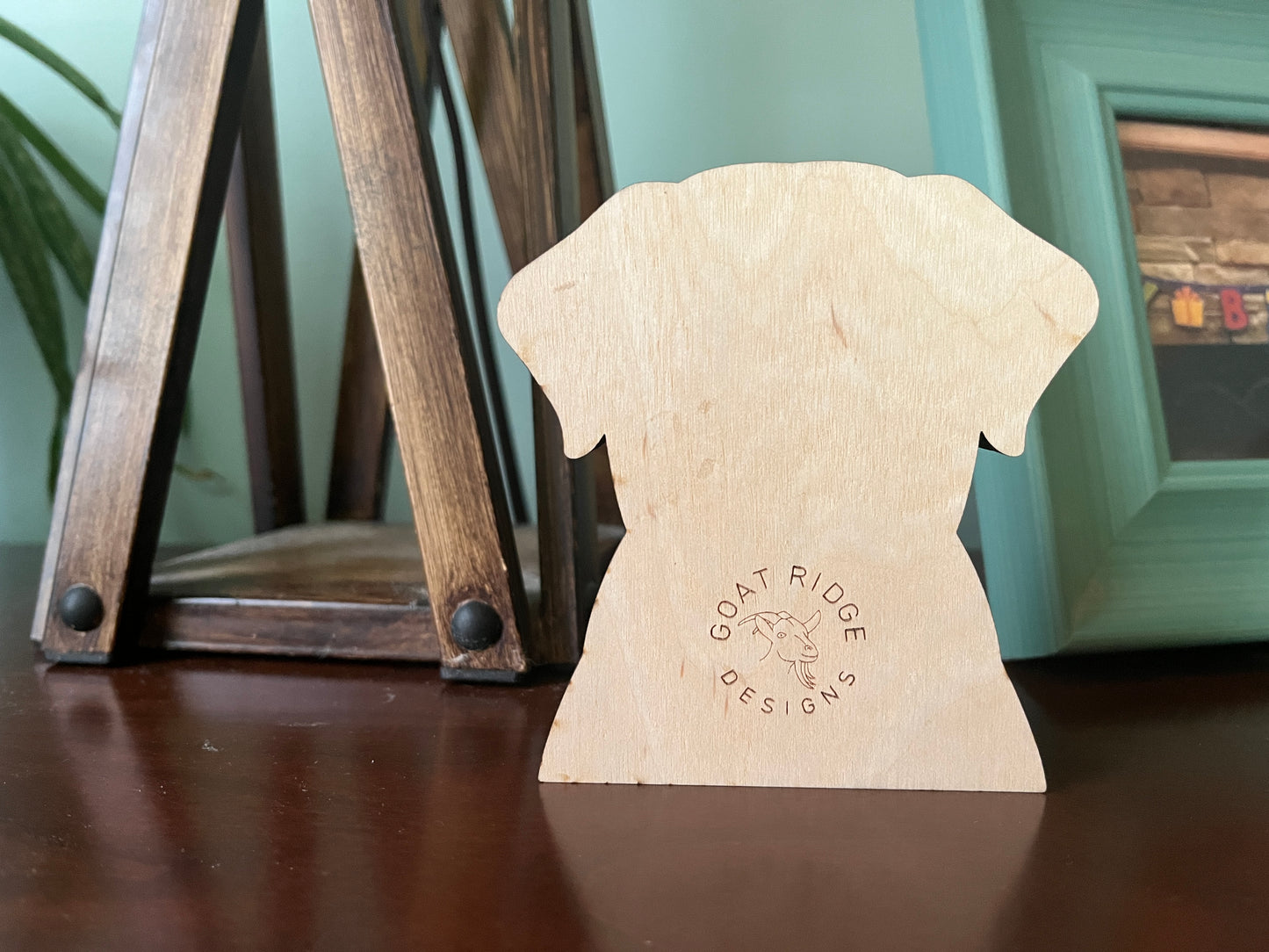 Rottweiler Dog 3D Wooden Mandala Head, 4" Inch Dog Mandala