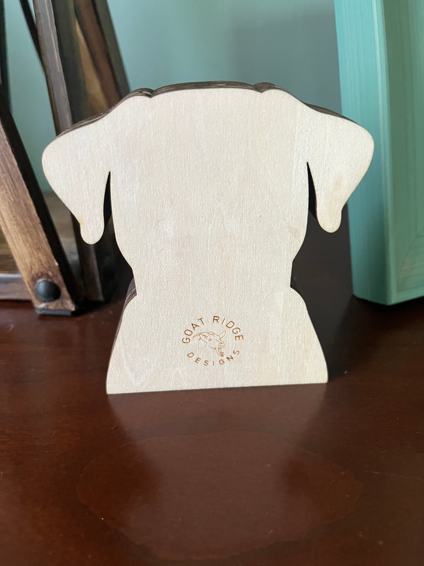 Boxer 3D Wooden Mandala Head, 4" Inch Dog Mandala