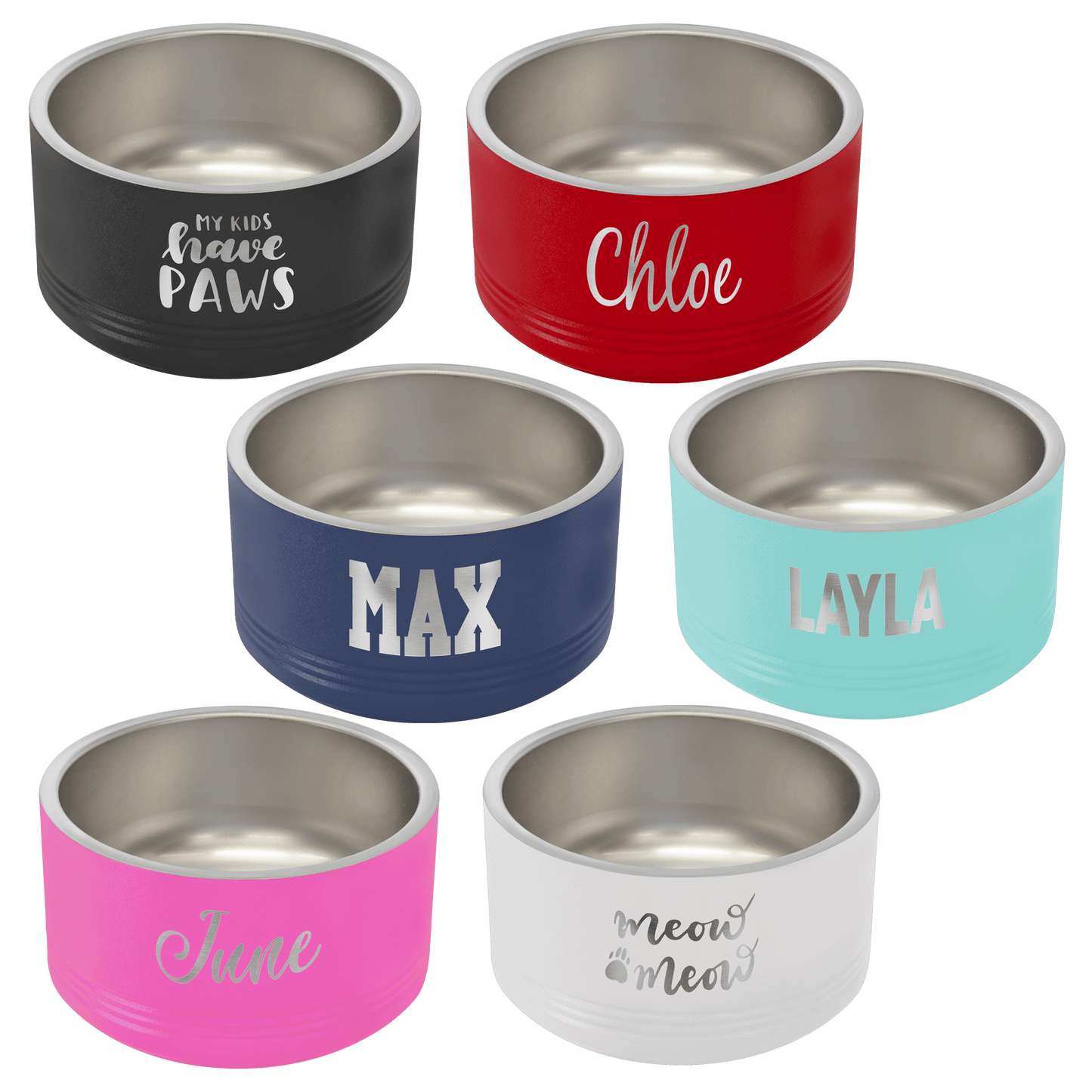 Custom Dog Bowls - Personalized for Pets